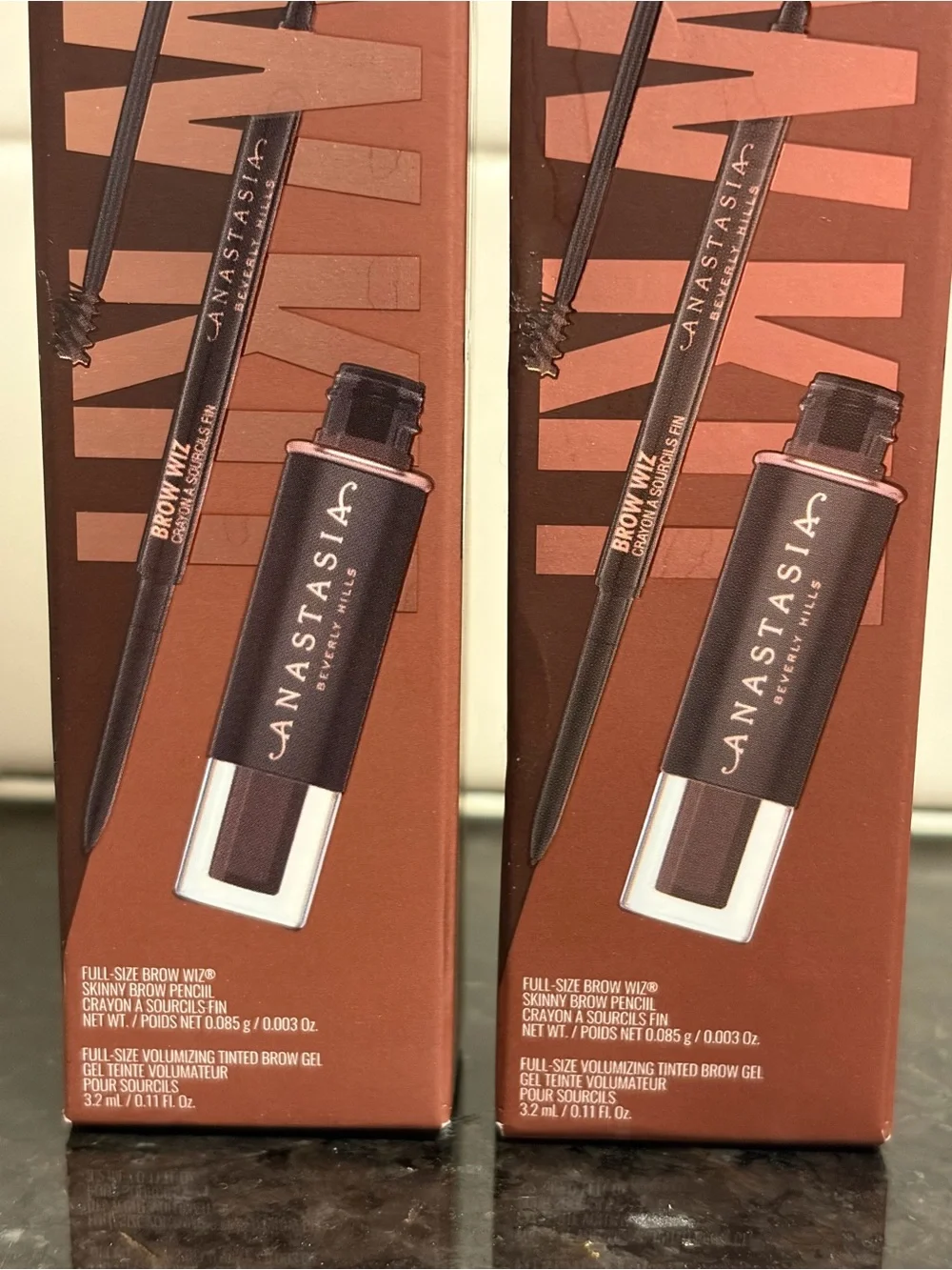 Anastasia Beverly Hills - 2Pc Bundle Ultimate Brow Essentials Kit (Med. Brown)